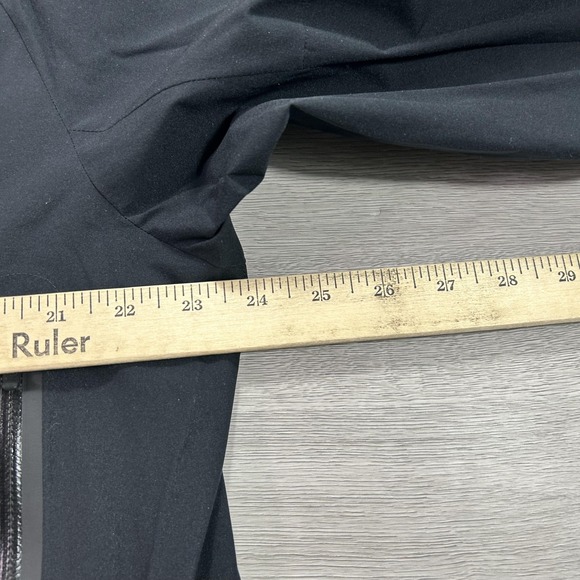 Lululemon Jacket Mens XL Black Full Zip Windbreaker Reflective Running Cycling - Picture 8 of 16